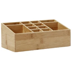 Gifi Aménagement Salle De Bain^Organisateur en bambou 12 compartiments