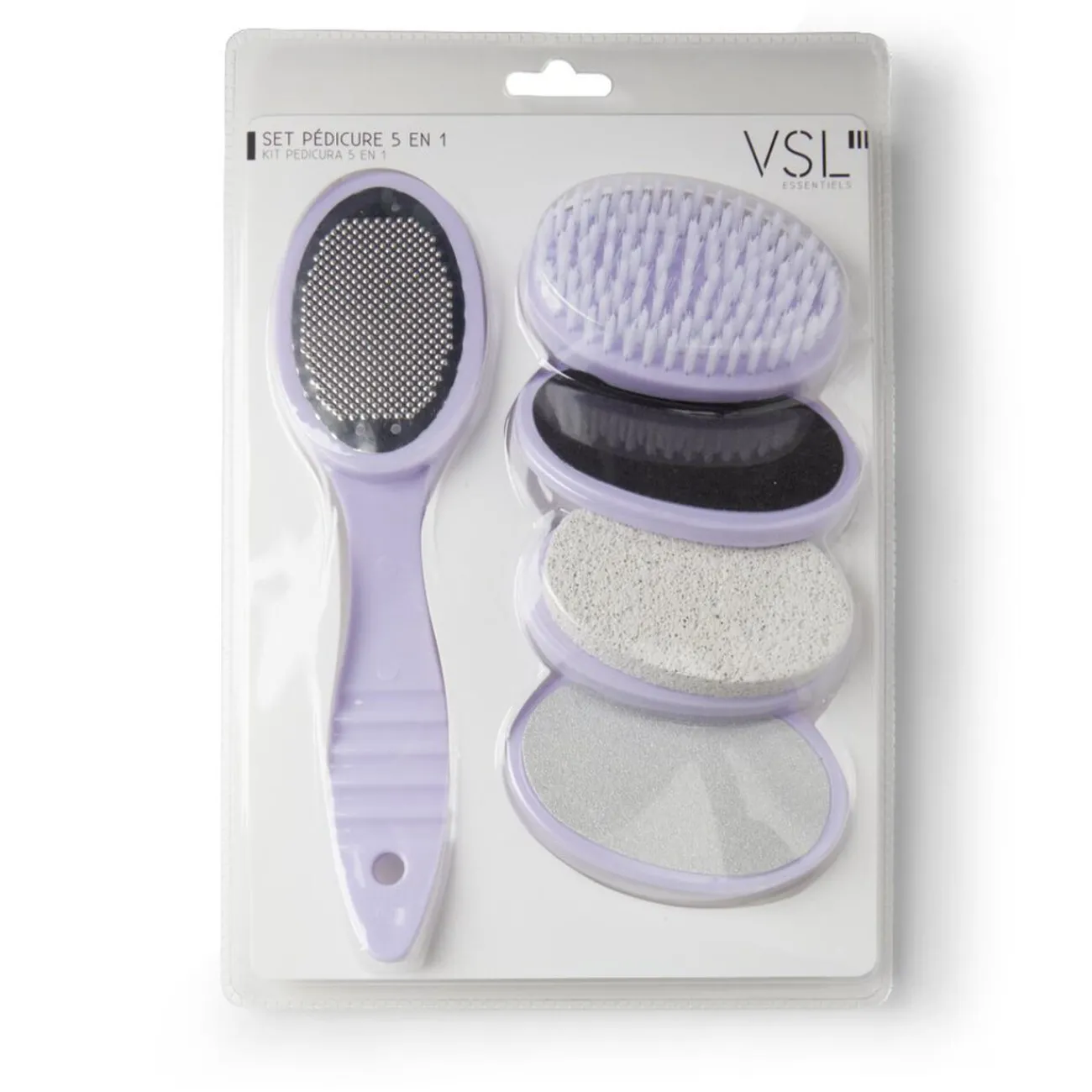 Gifi Beauté^Outil de pédicure 5 pièces - 3 modèles