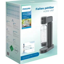 Gifi Pack machine à soda lite Noir