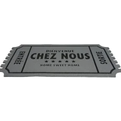 Gifi Nettoyage Et Entretien|Paillasson antidérapant design Bienvenue Chez Nous