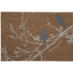 Gifi Nettoyage Et Entretien|Paillasson coco design branches et oiseaux