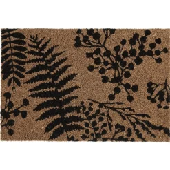 Gifi Nettoyage Et Entretien|Paillasson coco imprimé branches noires