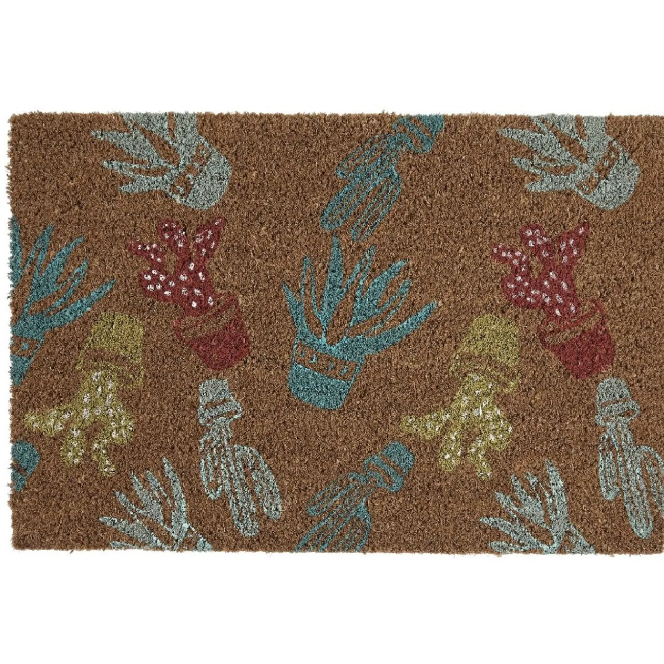 Gifi Nettoyage Et Entretien|Paillasson coco imprimé fleurs multicolores