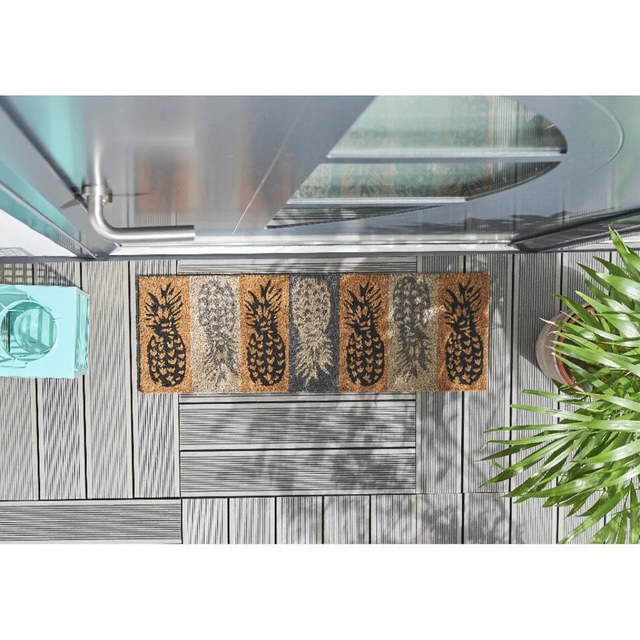 Gifi Nettoyage Et Entretien|Paillasson coco motif ananas