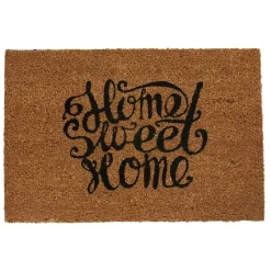 Gifi Nettoyage Et Entretien|Paillasson coco rectangulaire inscription Home Sweet Home