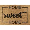 Gifi Nettoyage Et Entretien|Paillasson coco rectangulaire inscription Home Sweet Home 60x40cm