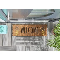 Gifi Nettoyage Et Entretien|Paillasson coco Welcome motif ananas