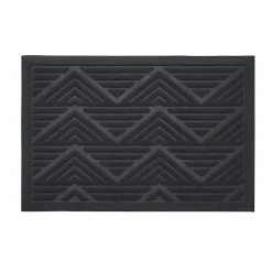 Gifi Nettoyage Et Entretien|Paillasson extérieur antidérapant losange strié en relief 60x40cm
