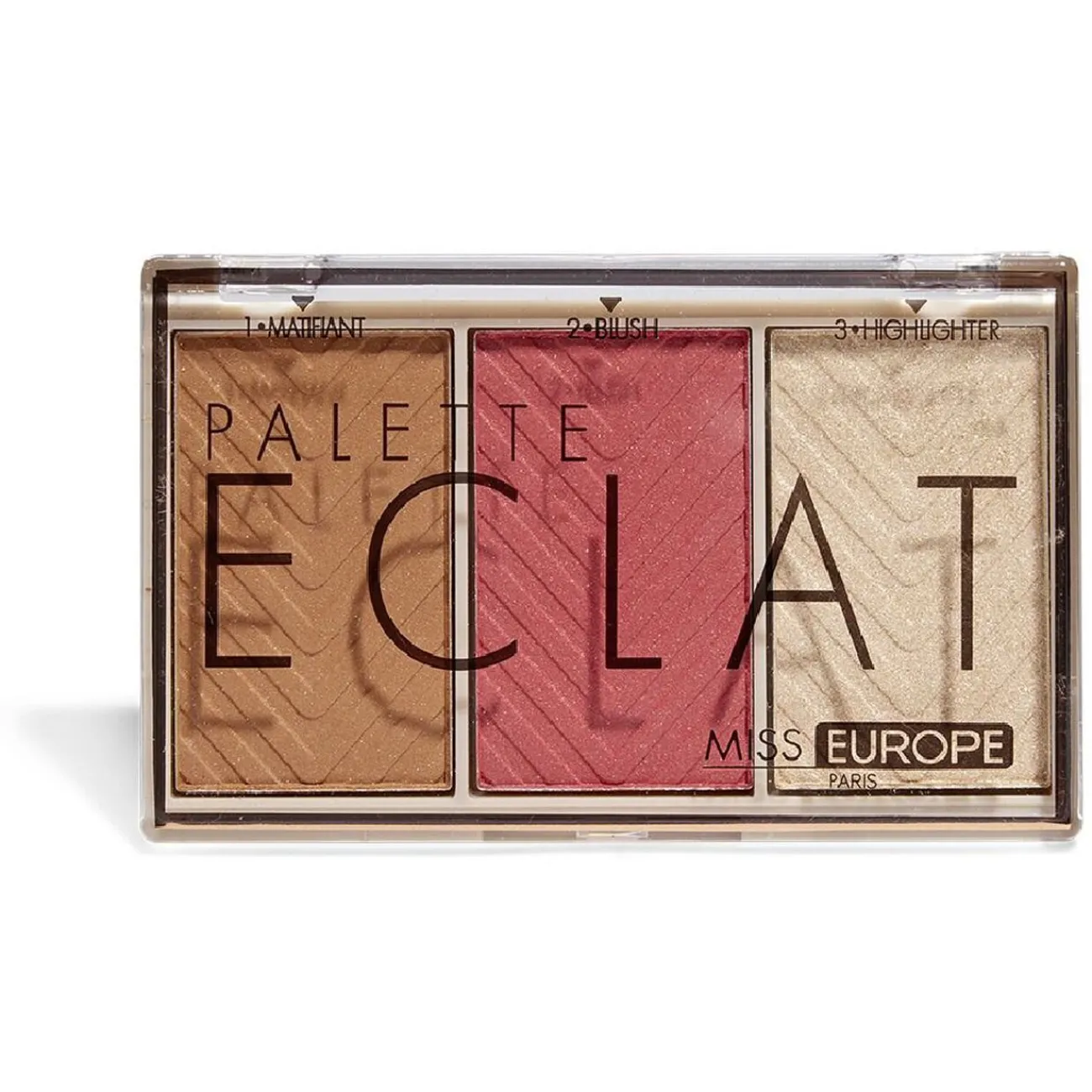 Gifi Beauté^Palette éclat en 3 temps Miss Europe N°2