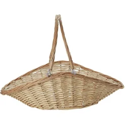 Gifi Rangement|Panier à bûches en osier