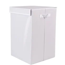 Gifi Rangement|Panier à linge blanc