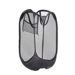 Gifi Entretien Du Linge|Panier à linge 20L pliable avec poignées 23,5x23,5x46,5cm