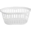 Gifi Entretien Du Linge|Panier à linge ovale blanc 30 L