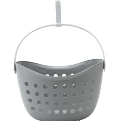 Gifi Entretien Du Linge|Panier avec 12 pinces à linge gris