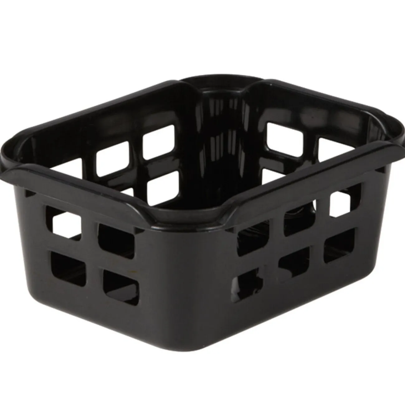 Gifi Rangement|Panier de rangement noir