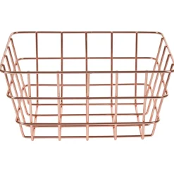 Gifi Entretien Du Linge|Panier métal filaire doré