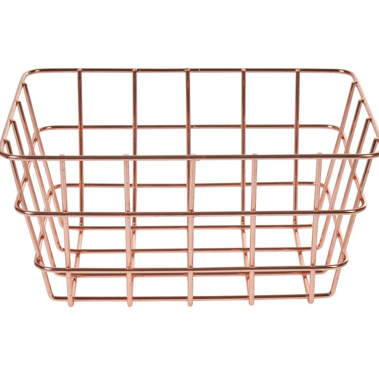 Gifi Entretien Du Linge|Panier métal filaire doré