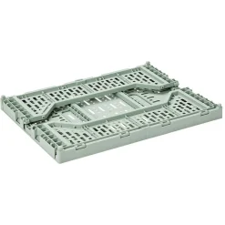 Gifi Rangement|Panier pliant plastique vert 4L