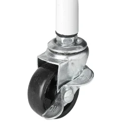 Gifi Entretien Du Linge|Panière à linge 3 compartiments à roulettes