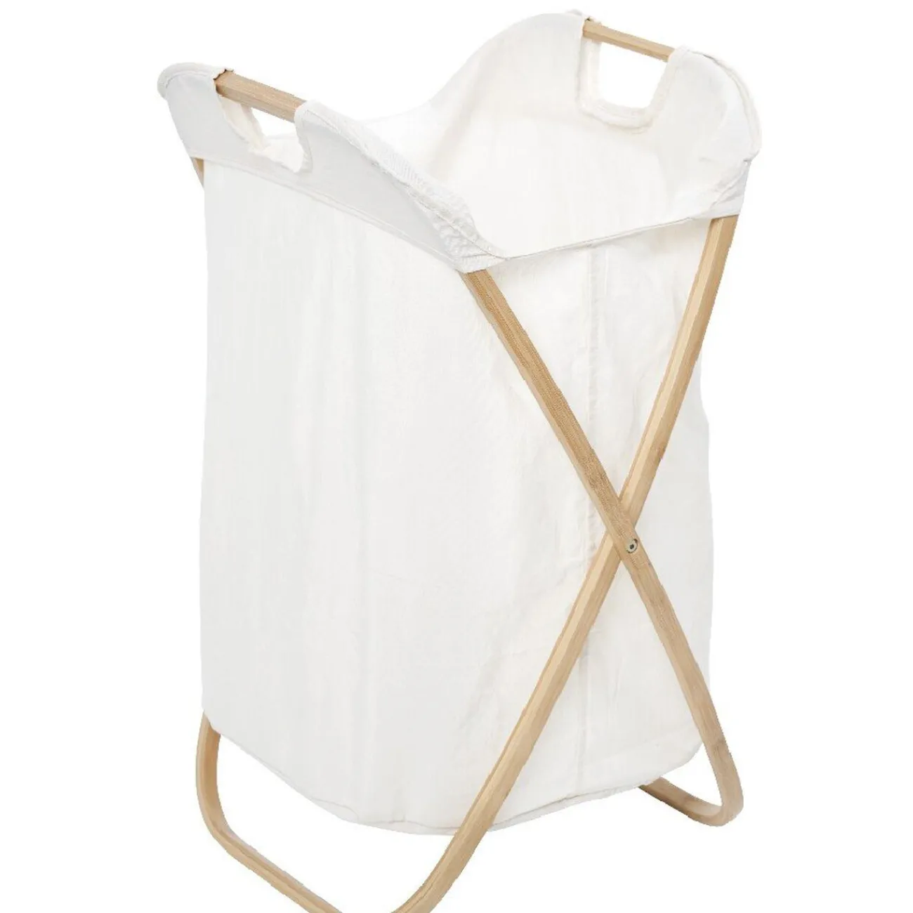 Gifi Rangement|Panière à linge bambou