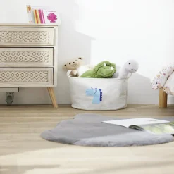 Gifi Entretien Du Linge|Panière à linge licorne en toile Ø30xH25cm