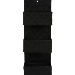 Gifi Rangement|Panière 3 niveaux noire