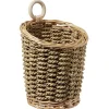 Gifi Rangement|Panière à suspendre osier marron