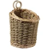 Gifi Rangement|Panière à suspendre tressée en osier x2