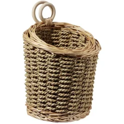 Gifi Rangement|Panière à suspendre tressée en osier x2