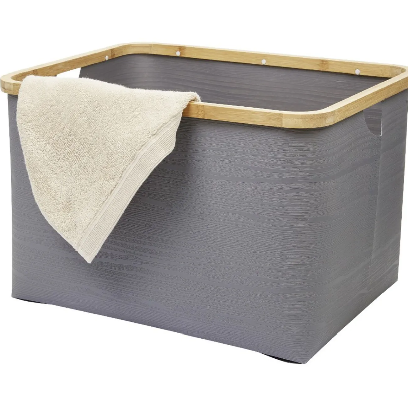 Gifi Rangement|Panière armature bambou grand modèle