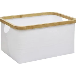 Gifi Rangement|Panière armature bambou moyen modèle