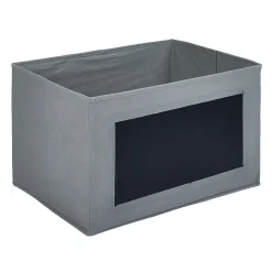 Gifi Rangement|Panière avec ardoise x 2