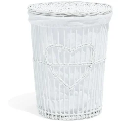 Gifi Rangement|Panière avec couvercle Cora MM