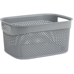 Gifi Entretien Du Linge|Panière avec poignée plastique ajouré 9L