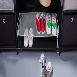 Gifi Rangement|Panière blanche rectangulaire Box Cube