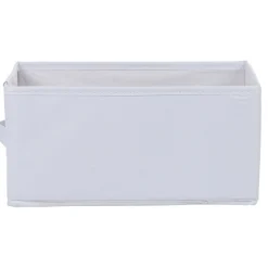 Gifi Rangement|Panière blanche rectangulaire Box Cube