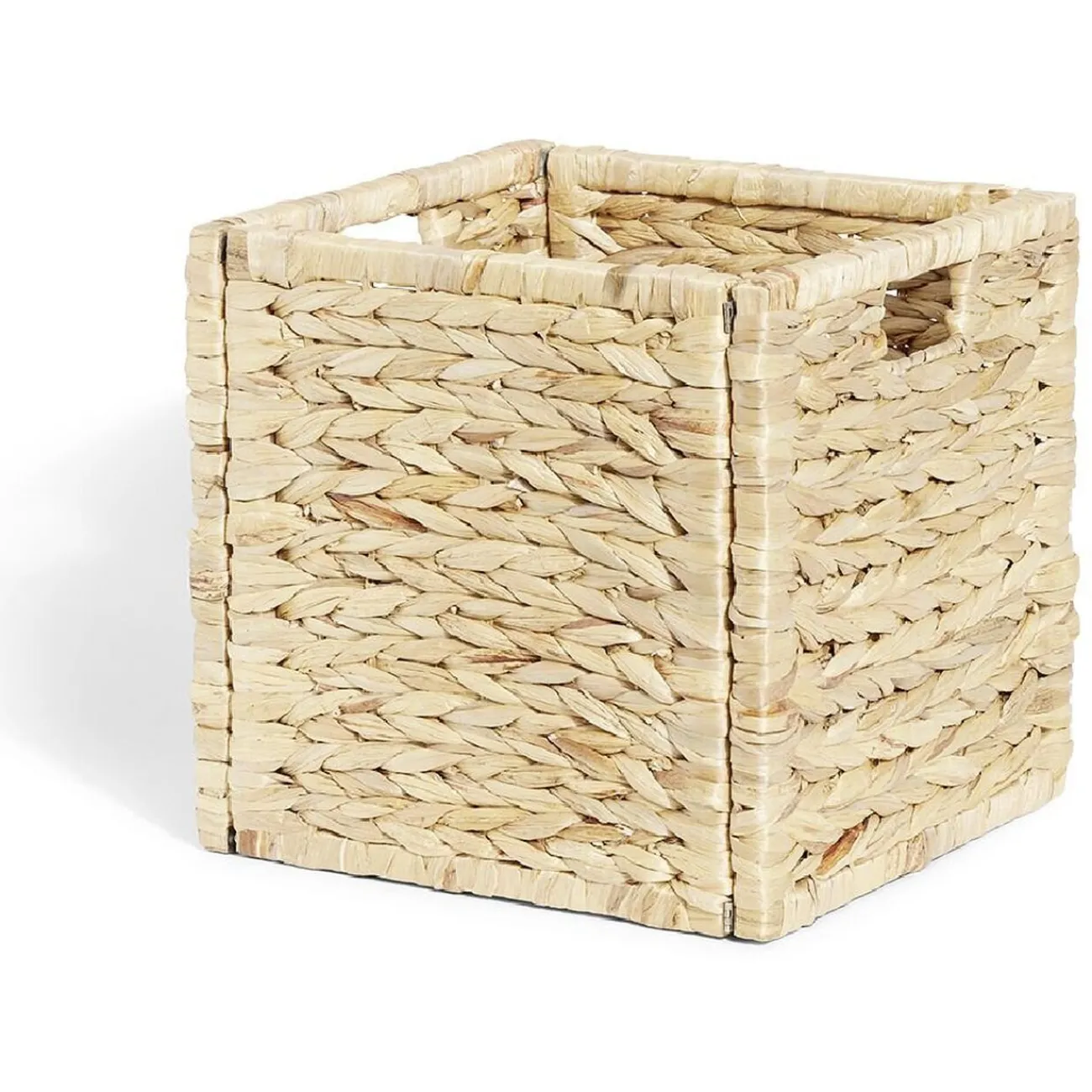Gifi Rangement|Panière Box Cube jacynthe 31x31x31cm