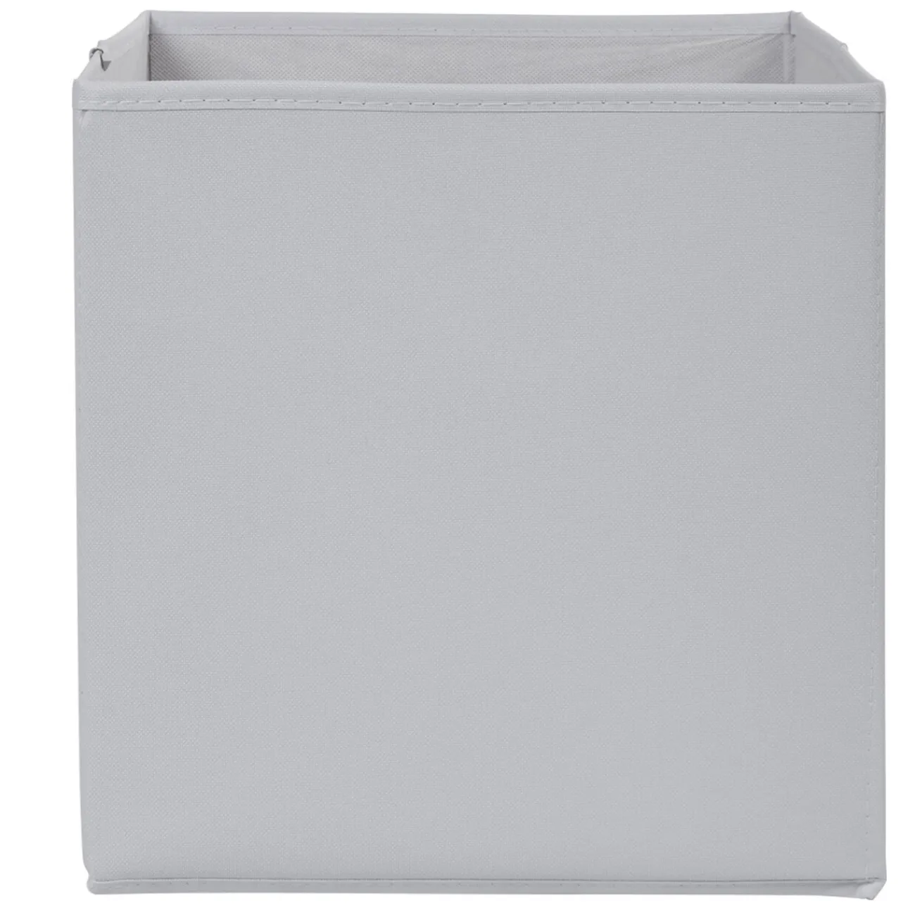 Gifi Rangement|Panière Box Cube 31x31x31cm blanc