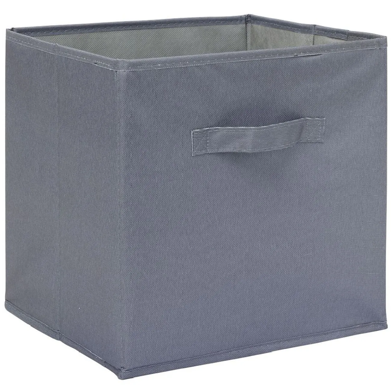 Gifi Rangement|Panière Box Cube 31x29x31cm gris