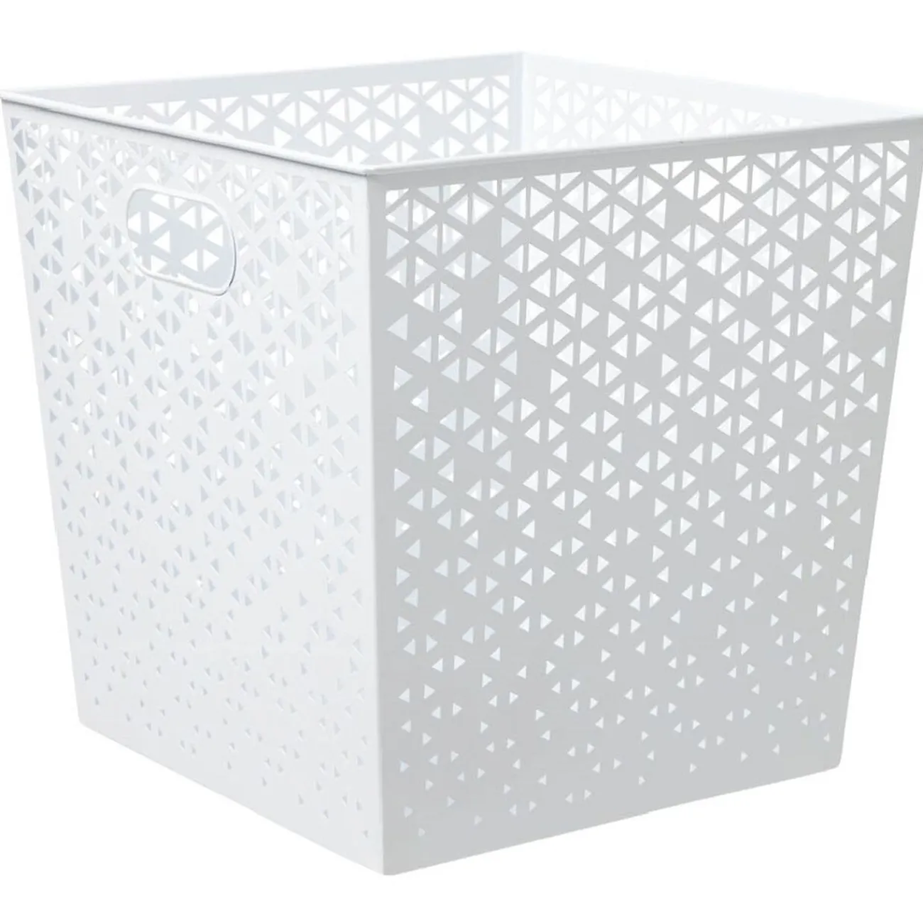 Gifi Rangement|Panière Box Cube 30x30x30cm métal perforé - 3 coloris