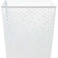 Gifi Rangement|Panière Box Cube 30x30x30cm métal perforé - 3 coloris