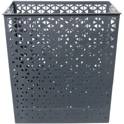 Gifi Rangement|Panière Box Cube 30x30x30cm métal perforé - 3 coloris