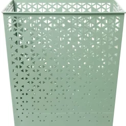 Gifi Rangement|Panière Box Cube 30x30x30cm métal perforé - 3 coloris