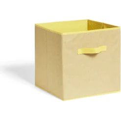 Gifi Rangement|Panière Box Cube 31x29x31cm multicolore