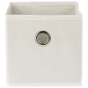 Gifi Entretien Du Linge|Panière cube de rangement 15x15x15 cm