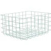 Gifi Rangement|Panière déco verte