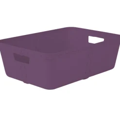 Gifi Rangement|Panière de rangement 5 L violette
