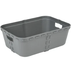 Gifi Rangement|Panière de rangement anthracite 1,3 L