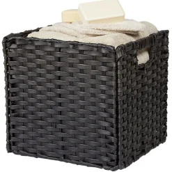 Gifi Rangement|Panière de rangement Box Cube en plastique