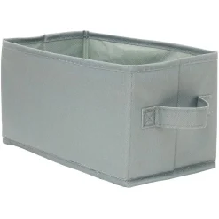 Gifi Rangement|Panière de rangement Box Cube vert 29x15xH15cm